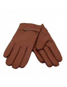 Manusi Barbati Piele Naturala camel 2