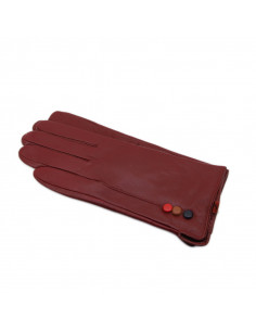 Manusi Dama Piele Naturala bordo