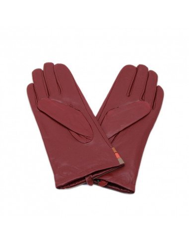 Manusi Dama Piele Naturala bordo