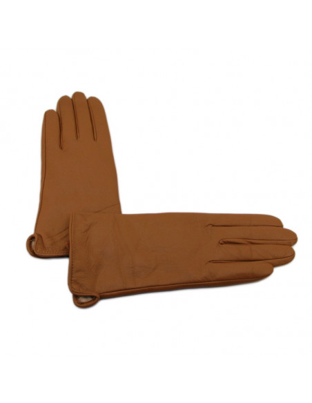 Manusi Dama Piele Naturala camel