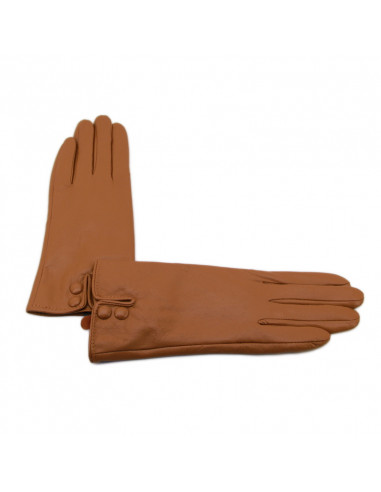 Manusi Dama Piele Naturala camel