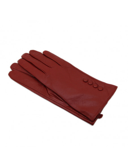 Manusi Dama Piele Naturala bordo