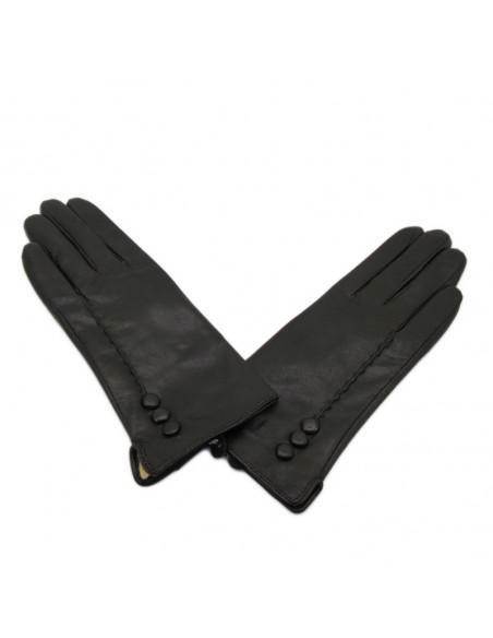 Manusi Dama Piele Naturala negru