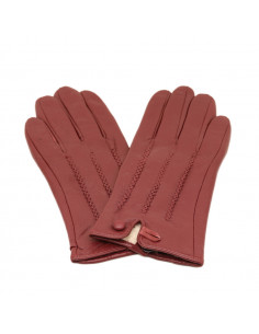 Manusi Dama Piele Naturala bordo 2