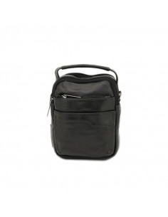 Borseta Piele Naturala Pichquet negru 2