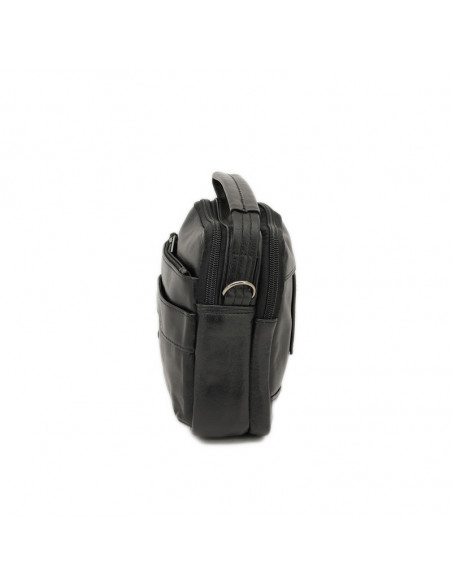 Borseta Piele Naturala Pichquet negru