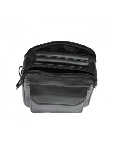 Borseta Piele Naturala Frede negru