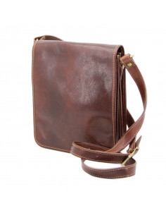 Borseta Piele Naturala Fearless maro roscat