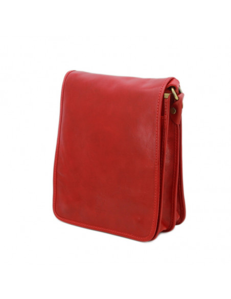 Borseta Piele Naturala Fearless rosu