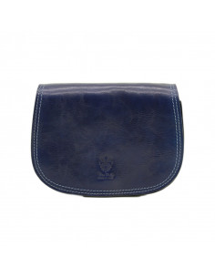 Borseta Piele Naturala Nagoya S bleumarin 2