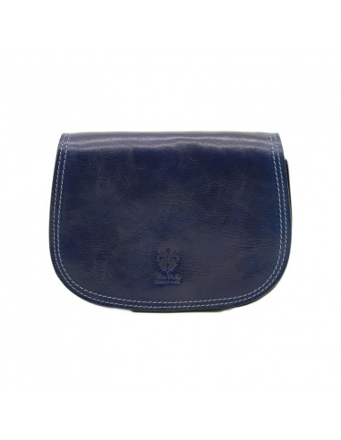 Borseta Piele Naturala Nagoya S bleumarin