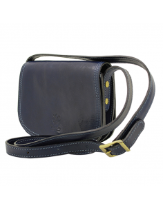 Borseta Piele Naturala Nagoya S bleumarin