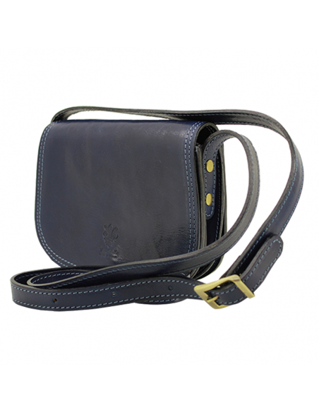 Borseta Piele Naturala Nagoya S bleumarin