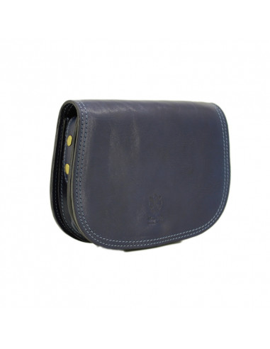 Borseta Piele Naturala Nagoya S bleumarin