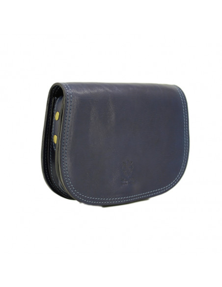 Borseta Piele Naturala Nagoya S bleumarin