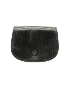 Borseta Piele Naturala Nagoya S negru 2