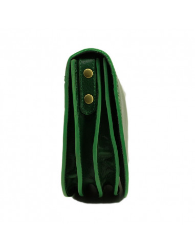 Borseta Piele Naturala Nagoya S verde