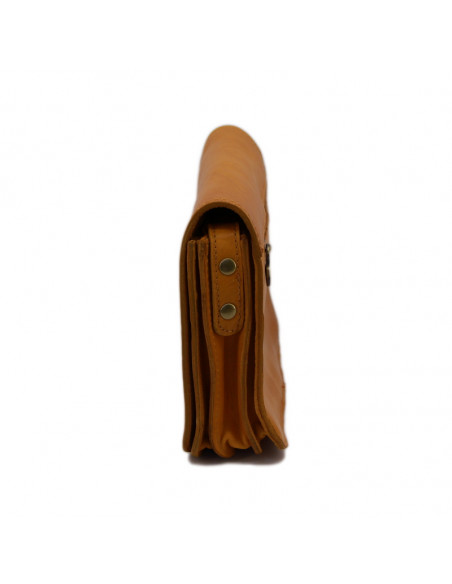 Borseta Piele Naturala Kokina L camel