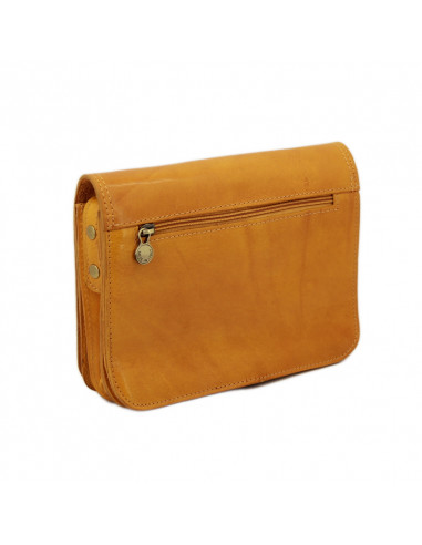Borseta Piele Naturala Kokina L camel