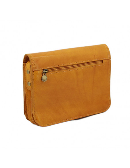 Borseta Piele Naturala Kokina L camel