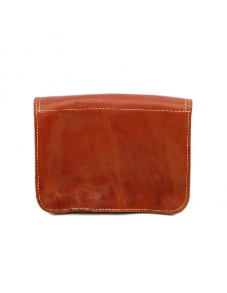 Borseta Piele Naturala Kokina S camel
