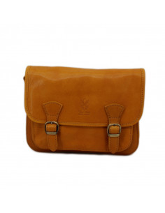 Borseta Piele Cambridge M galben 2