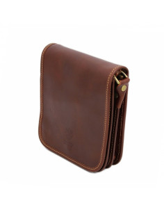 Borseta Piele Naturala Ancient S maro roscat 2