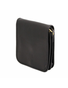 Borseta Piele Naturala Ancient S negru 2