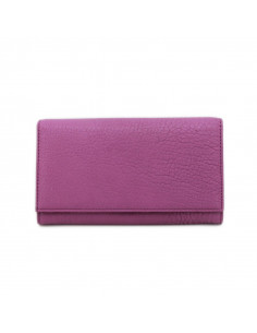 Portofel Piele Naturala violet 2