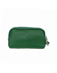 Portofel Piele Naturala 3F verde 2