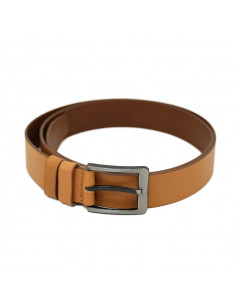 Curea Barbati Piele Naturala camel 2