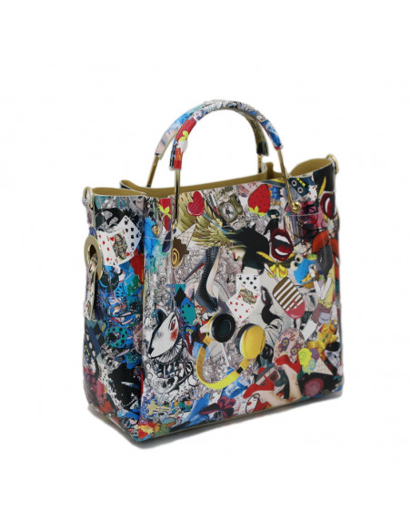 Geanta Piele Naturala Balyana multi colors 90