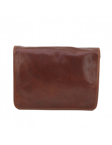 Borseta Piele Naturala Newport maro roscat