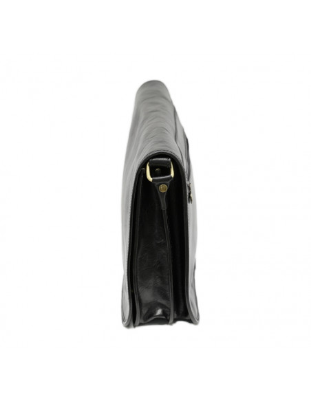 Borseta Piele Naturala Newport negru