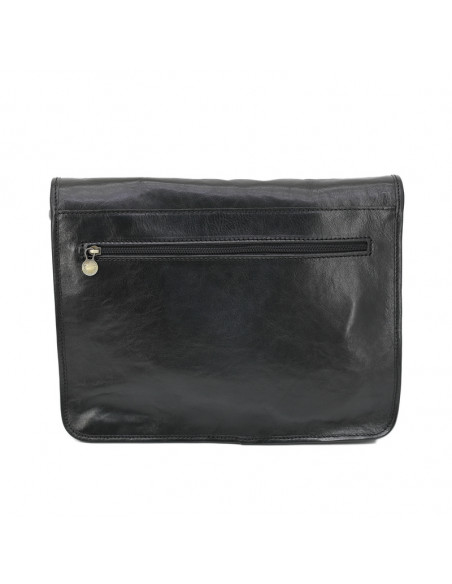 Borseta Piele Naturala Newport negru