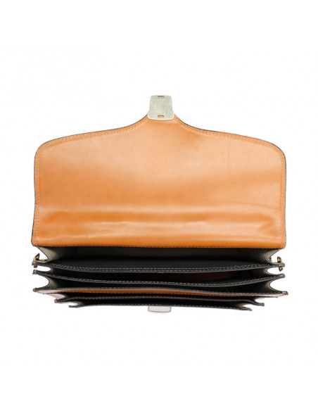 Servieta Piele Naturala Office New Camel