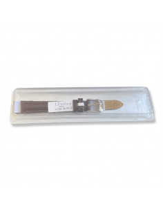 Curea Ceas Piele Naturala 8mm maro roscat