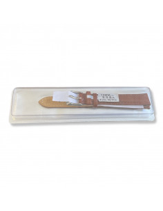 Curea Ceas Piele Naturala 14mm camel