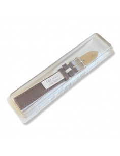 Curea Ceas Piele Naturala 16mm maro roscat 2