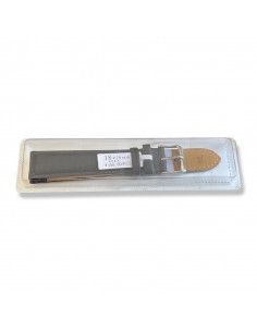 Curea Ceas Piele Naturala 18mm negru