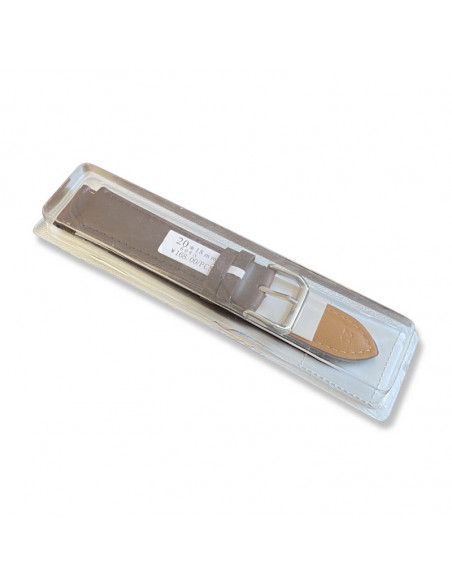 Curea Ceas Piele Naturala 20mm maro