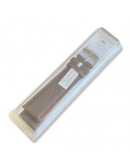 Curea Ceas Piele Naturala 22mm maro