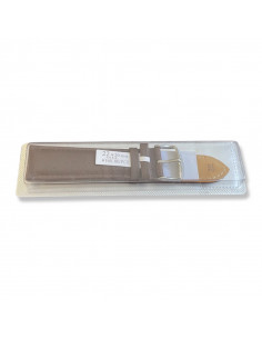 Curea Ceas Piele Naturala 22mm maro roscat