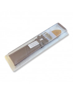 Curea Ceas Piele Naturala 22mm maro roscat 2