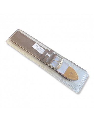 Curea Ceas Piele Naturala 22mm maro roscat