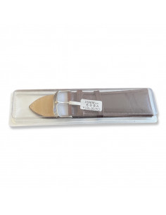Curea Ceas Piele Naturala 28mm maro roscat