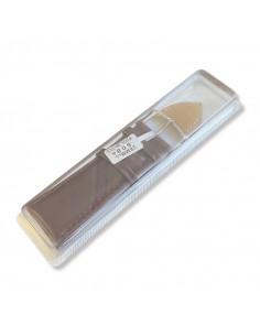Curea Ceas Piele Naturala 28mm maro roscat 2