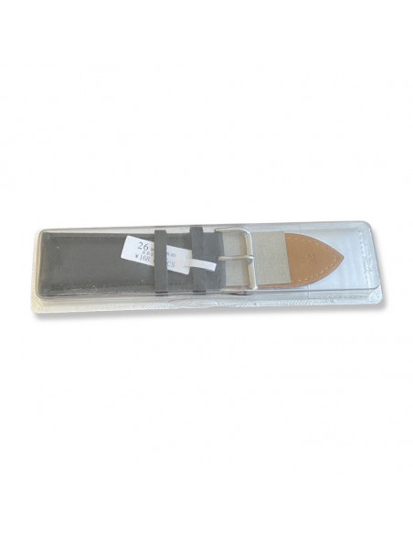 Curea Ceas Piele Naturala 26mm negru