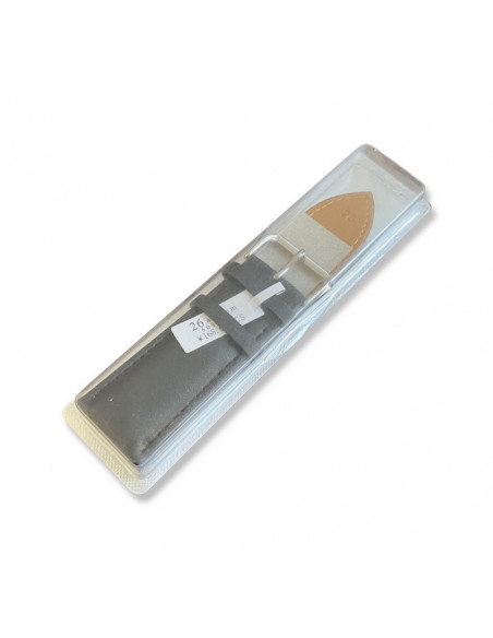 Curea Ceas Piele Naturala 26mm negru