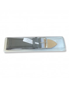 Curea Ceas Piele Naturala 28mm negru